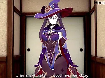 Having Sex with Mona Genshin Impact Hentai Uncensored