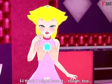 Princess Peach Having sex in love hotel / Mario Bros / Hentai uncensored pov and normal