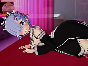 Cum loving Rem handjob love hotel