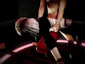 YoRHa 2b Sex Robot in BDSM sex Show / Nier Automata Porn
