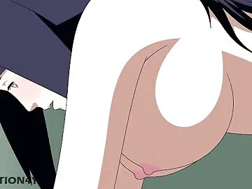 Naruto Hinata anime cartoon hentai sex fuck kunoichi trainer doggy creampie cum milf mom pussy teen
