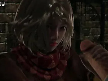 Hentai Resident evil 4 remake Ashley l 3d animation
