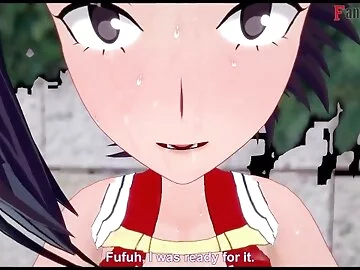 Momo Yaoyorozu having sex JUST POV/ My hero Academia