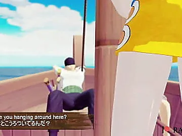 One Piece 3D / Sex Parody / Nami Gangbang