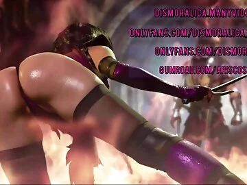 Street Fighter Sexy Cammy Fuck Her Anal Hole with Prolapse and Squirt Cosplay Porn