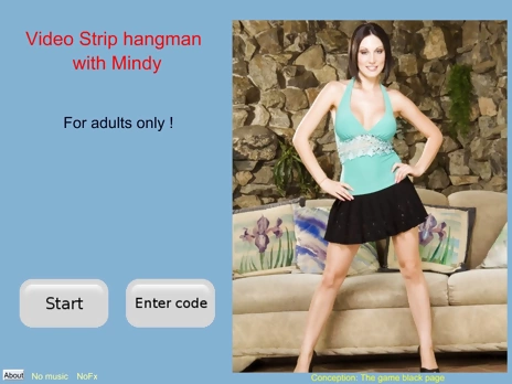 Undress Hangman with Mindy