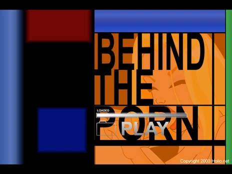 Behind the porn