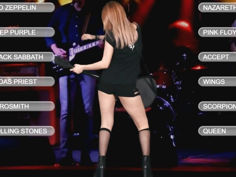 Red Hot Busty Guitar