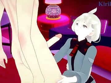 Miorine Rembran and I have intense sex. - Mobile Suit Gundam: The Witch from Mercury Hentai