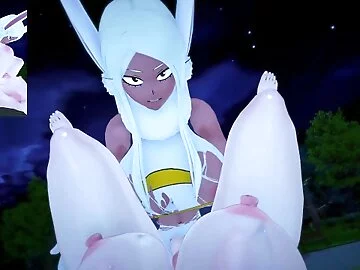 Futa Mirko and Futa Lady Nagant fuck