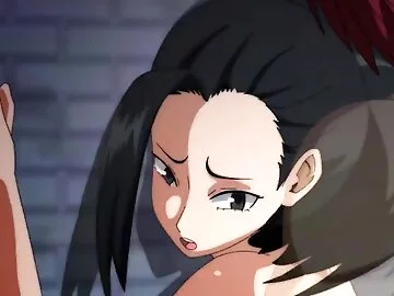 Momo Yaoyorozu x Shoto Todoroki MY HERO ACADEMIA hentai