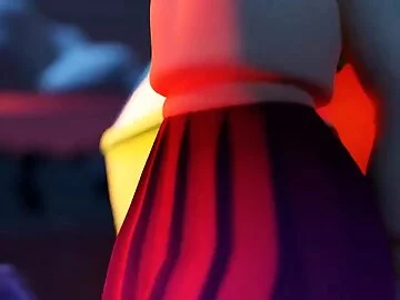 Velma Halloween Animation (Blenderknight, LewdHeart)
