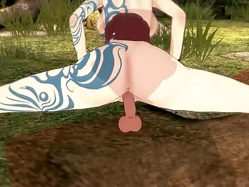 Sex with tattoed Lilith - 3D Hentai