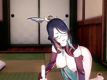 Genshin Impact's Xianyun is inseminated multiple times