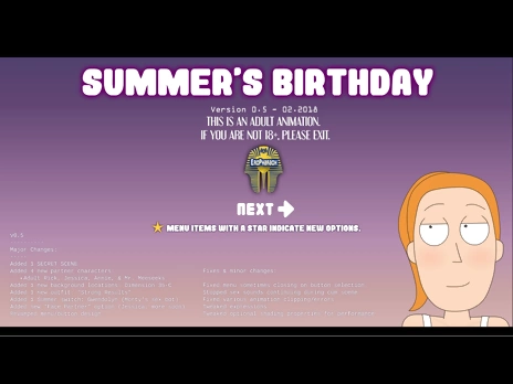 Summer's Bday [v 0.5]