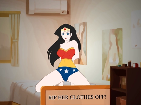 Wonder Female Assfucking Bang