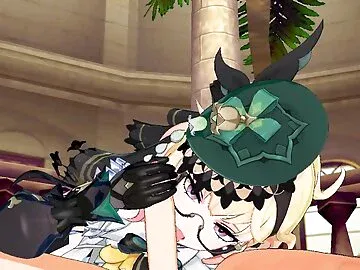 Genshin Impact: EMILE OUT DOOR SEX [ animation r34 hentai ]