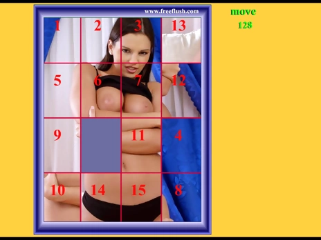 Sexy babe puzzle