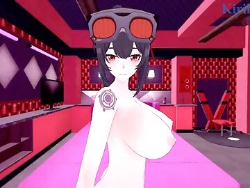 Grace Howard and I have intense sex in a secret room. - Zenless Zone Zero POV Hentai