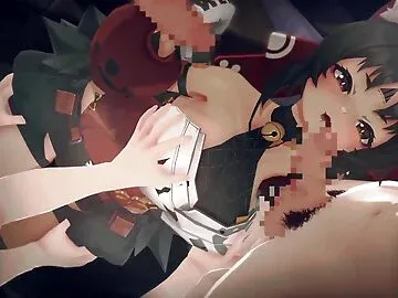 ?Zenless Zone Zero Nekomiya Mana?gangbang 3D Hentai Animation.(Fingering,handjob,blowjob,sex)