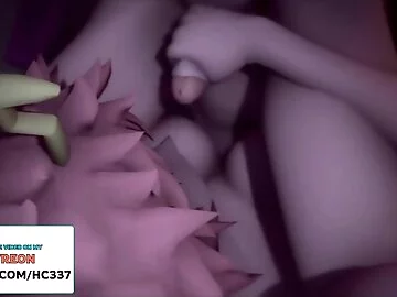 FUTANARI MINA ASHIDO RECORD A SPECIAL VIDEO FOR SECRET ACCAUNT / BOKU NO HERO FUTA HENTAI