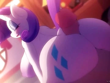 [MLP] Rarity BUTTJOB: Oh darling, only the finest for someone like YOU!