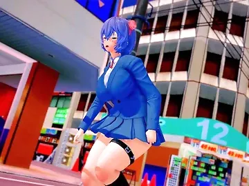 Rei with old man Neon Genesis Evangelion ntr