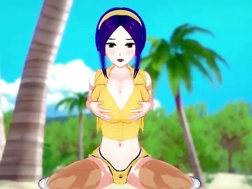Faye Valentine gets fucked and squirts - Cowboy Bebop