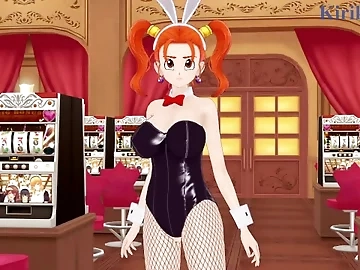 Jessica Albert (Bunny Girl) and I have intense sex in the casino. - Dragon Quest VIII Hentai