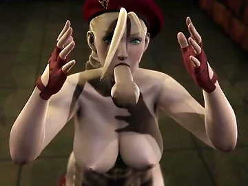 Cammy sucks and fucks - 3D Porn
