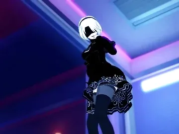 YORHA 2B MASTURBATING UNTIL INCREDIBLE ORGASM - NIER AUTOMATA