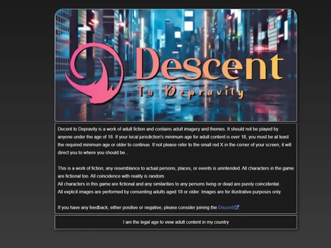 Descent To Depravity
