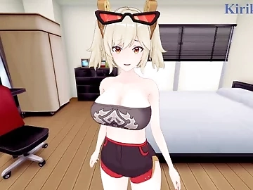 Burnice White and I have intense sex in the bedroom. - Zenless Zone Zero POV Hentai