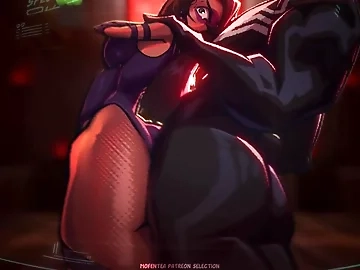 Venom Grind - Psylocke Animation / Mofentea