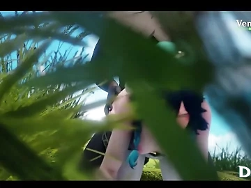 Female Venti Gets Fucked by a Mitachurl Genshin Impact Sex Porn Hentai Hilichurl