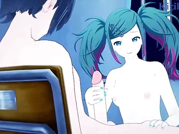 Hatsune Miku (Leo/need) and I have intense sex. - Project SEKAI VOCALOID Hentai
