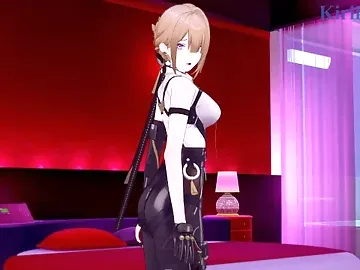 Evelyn Chevalier and I have intense sex at a love hotel. - Zenless Zone Zero Hentai