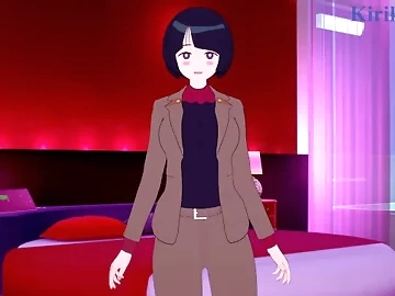 Shiiko Sugai and I have intense sex in a love hotel. - Mobile Suit Gundam GQuuuuuuX Hentai