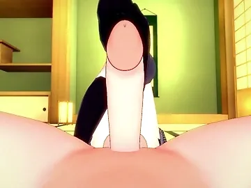 Yukiko Amagi From Persona 4 Gives You The Best Footjob Ever