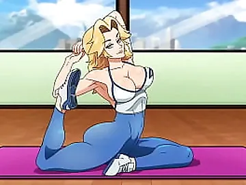 Tifanny yoga practice