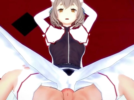 Femboy Felix Argyle from ReZero Gives You The Best Footjob Ever!