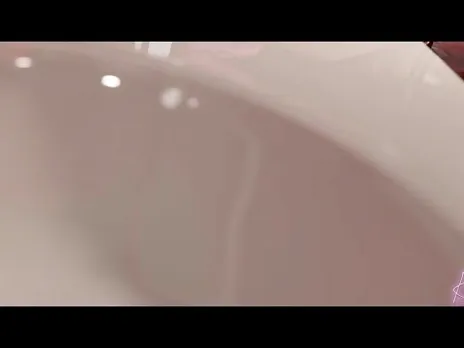 Dva caught in the toilet sucking herself