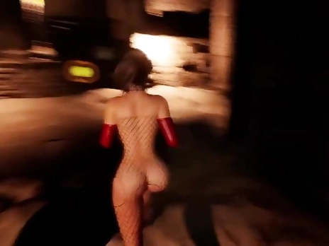 Beasts in the Sun Sex Game version 7 #07 Tomb Rider parody Porn game