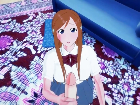 Bleach Hentai - Orihime Inoue gets her pussy wrecked POV. Big ol' titties.