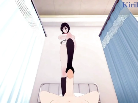 Rukia Kuchiki and I have intense sex in the infirmary. - BLEACH POV Hentai
