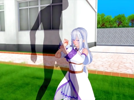 Re:Zero Emilia 3D HENTAI
