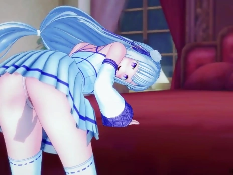 Re Zero Hentai: Emilia Has Sex In Her Mansion