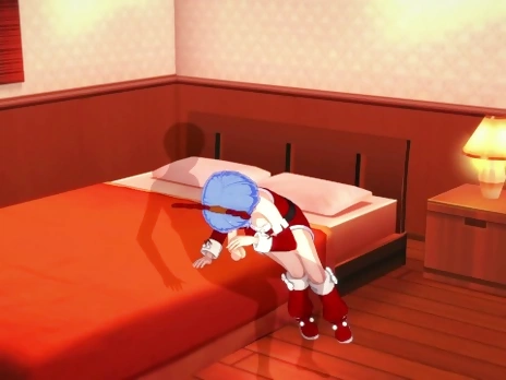 Re:Zero Rem gets a creampie for Christmas