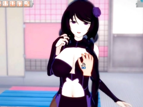 [Hentai Game Koikatsu! ]Have sex with Re zero Big tits Elsa Granhiert. 3DCG Erotic Anime Video.