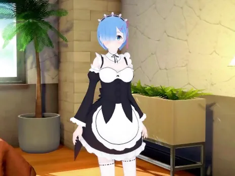 Re: Zero kara Hajimeru Isekai Seikatsu Hentai 3D - Rem